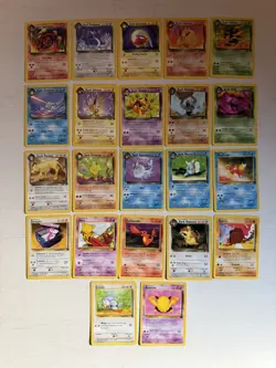 Pokemon Cards Team Rocket Bundle Joblot 44 Of 82 WOTC 1999 Vintage Old - Image 1