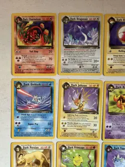 Pokemon Cards Team Rocket Bundle Joblot 44 Of 82 WOTC 1999 Vintage Old - Image 2