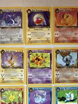 Pokemon Cards Team Rocket Bundle Joblot 44 Of 82 WOTC 1999 Vintage Old - Image 3