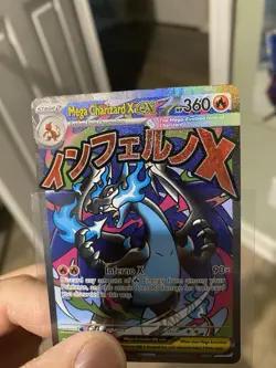 Pokemon Mega Charizard X ex Phantasmal Flames UPC Promo NM With Deck box/sleeve - Image 3