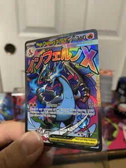 Pokemon Mega Charizard X ex Phantasmal Flames UPC Promo NM With Deck box/sleeve - Image 5