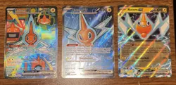 POKEMON TCG Phantasmal Flames 3 Card Lot: ROTOM EX SIR 125, ROTOM EX 111 & 029 - Image 1