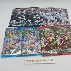8 Packs New Unopened Paradise Dragona Scarlet Pokemon Cards Japanese - Image 1