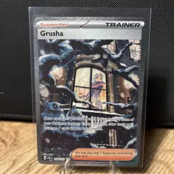 Pokemon TCG Grusha 268/193 Paldea Evolved Special Illustration Rare NM - Image 1