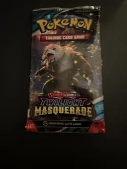 (VERY HEAVY) 22.36g Pokemon TCG Twilight Masquerade Booster Pack (SEALED)? - Image 2