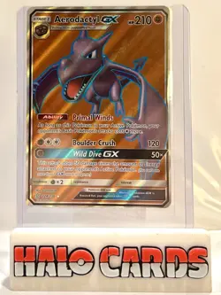 PACK FRESH Pokemon TCG Aerodactyl GX 224/236 Full Art Unified Minds MINT B - Image 1