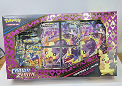 Pokemon TCG Crown Zenith Morpeko V-UNION Premium Playmat Collection Box Sealed 820650851810 - Image 1
