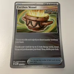 Pokemon - Earthen Vessel Reverse Holo Uncommon SV04: Paradox Rift 163/182 NM - Image 1