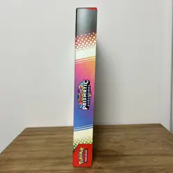 Pokemon TCG Scarlet & Violet Prismatic Evolutions Binder Collection Box Sealed - Image 2