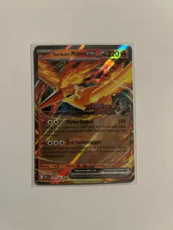 Pokemon Team Rocket's Moltres ALL 3 UPC Stamped PROMOS 229/182 208/182 031/182 - Image 3