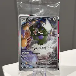Tornadus SVP210 SEALED Pokemon Center Scarlet & Violet Promo (WHITE FLARE) Stamp - Image 2