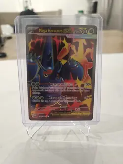 Pokemon TCG Mega Heracross ex 108/094 Full Art Ultra Rare Phantasmal Flames NM/M - Image 3