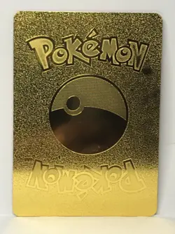 Pikachu Vmax GOLD Foil Fan Art Textured Collector Pokemon Card TG17/TG30 - Image 2