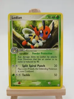 Ledian 23/109 - EX Team Rocket Returns - Regular Rare LP Pokemon Card, 2004 - Image 1