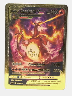 Pokemon Ultra-Premium Charizard VMAX SWSH261 Full-Art GOLD Promo - Image 1