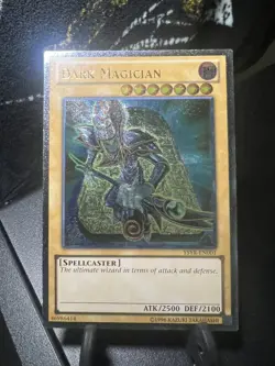 Yugioh! Dark Magician YSYR-EN001 Ultimate Rare Unlimited NM - Image 1