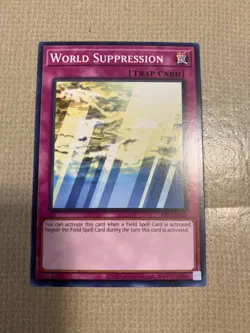 Yu-Gi-Oh! world suppression mint common PSV-EN020 - Image 1