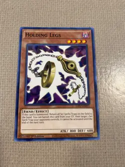 Yu-Gi-Oh! holding legs mint common 1st ed LED-EN011 - Image 1