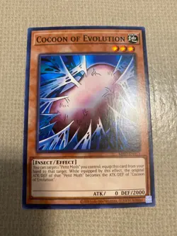 Yu-Gi-Oh! cocoon of evolution mint common MRD-EN011 25th annivsary - Image 1