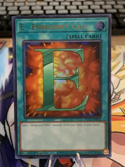 E - Emergency Call (Silver) BLC1-EN032 Battles of Legend: Chapter 1 1st Edition - Image 1