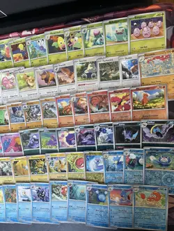 Pokemon Lot 119X Reverse Holo Cards Near Complete 151 English No Duplicates - Image 2