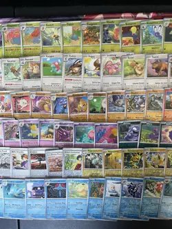 Pokemon Lot 119X Reverse Holo Cards Near Complete 151 English No Duplicates - Image 4