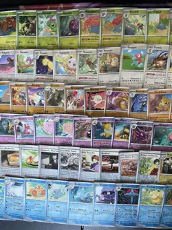 Pokemon Lot 119X Reverse Holo Cards Near Complete 151 English No Duplicates - Image 5