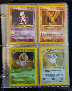 Pokemon Cards VINTAGE Collection Binder - Rare Holos, First Edition, WOTC 1999 - Image 2
