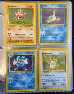 Pokemon Cards VINTAGE Collection Binder - Rare Holos, First Edition, WOTC 1999 - Image 3