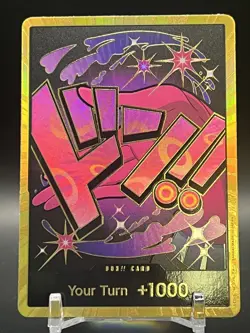 One Piece DON!! Card (Reiju) (Gold) (/62) Premium Booster NM FOIL - Image 1