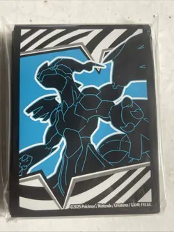 Pokemon Black Bolt ETB Card Sleeves 65 Ct - Image 1