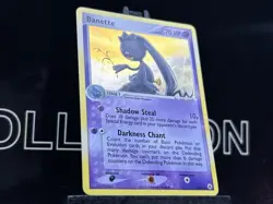 Banette 1/101 Pokemon Hidden Legends SWIRL Holo Rare 2004 Pokemon Card NM - Image 4