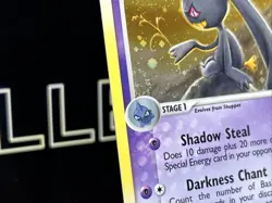 Banette 1/101 Pokemon Hidden Legends SWIRL Holo Rare 2004 Pokemon Card NM - Image 5