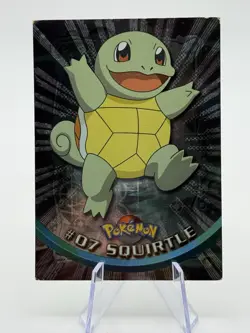 Squirtle #07 Topps Chrome 2000 Pokemon Series 1 Card - Image 1