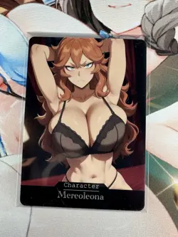 Mereoleona Black Clover Goddess Story Waifu Anime Custom Card - Image 1