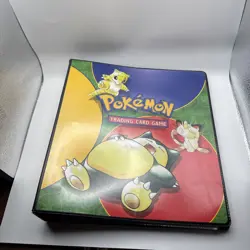 Pokemon Trading Card Game Official Folder + 87 Vintage Cards TCG 1999 Bundle lot - Image 2