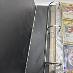 Pokemon Trading Card Game Official Folder + 87 Vintage Cards TCG 1999 Bundle lot - Image 4