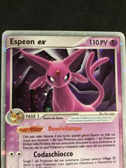 Espeon Ex Holo 102/115🔥Ex Forze Segrete ITA 🇮🇹Good/Exc ☘Pokemon Card📩 - Image 3