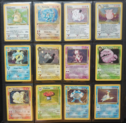 Pokemon WOTC Vintage Collection Holo Rare Cards Base Sets 1999 Binder Folder Lot - Image 1
