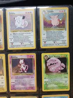 Pokemon WOTC Vintage Collection Holo Rare Cards Base Sets 1999 Binder Folder Lot - Image 3