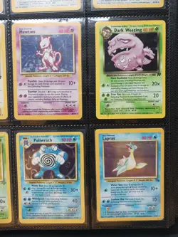 Pokemon WOTC Vintage Collection Holo Rare Cards Base Sets 1999 Binder Folder Lot - Image 4