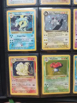 Pokemon WOTC Vintage Collection Holo Rare Cards Base Sets 1999 Binder Folder Lot - Image 5