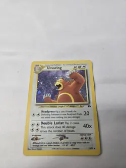 Ursaring 15/75 Holo Neo Discovery Unlimited Pokemon Card LP - Image 1