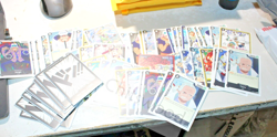 50x Sleeved Cards Lot in Deck Box One Piece NM, Unsorted - Image 1