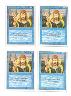 4 COUNTERSPELL REVISED Magic NM / NM- English MTG x4 - Image 1