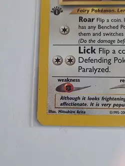 1x Pokemon SNUBBULL 74/111 1st Edition Neo Genesis Light Play LP Free shipping - Image 2