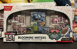 Pokemon TCG *SEALED* Blooming Waters Premium Collection 🔥 Pokemon 151 S&V - Image 1