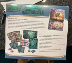 Pokemon TCG Twilight Masquerade ETB Elite Trainer Box Factory Sealed SV06 - Image 2
