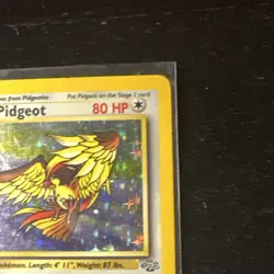 Pokemon TCG Pidgeot 8/64 Jungle (Pokemon) Holo Rare! HP! Bent! Free Shipping! - Image 4