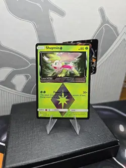 Pokemon TCG Shaymin Prism Star Sun & Moon Team Up 10/181 Holo Holo Rare - Image 1